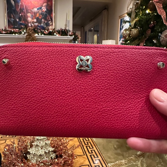 Furla Leather Red Long Wallet With Box and Bag, NWOT - Picture 4 of 8